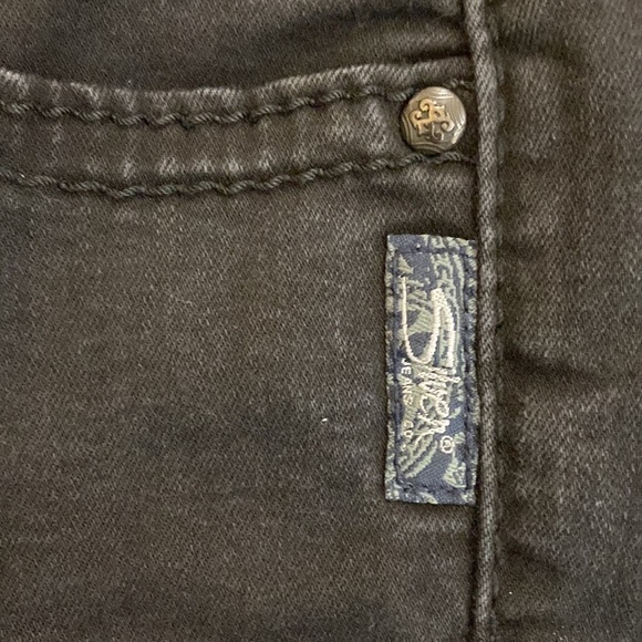 Silver jeans suki mid rise super skinny black jeans woman’s size 28 / 31 pants - Picture 7 of 10